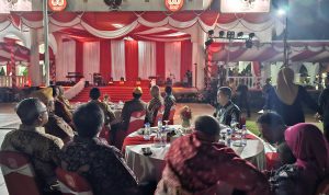 Danlanal Bintan Hadiri Malam Hiburan Sempena HUT Ke-80 Kemerdekaan RI