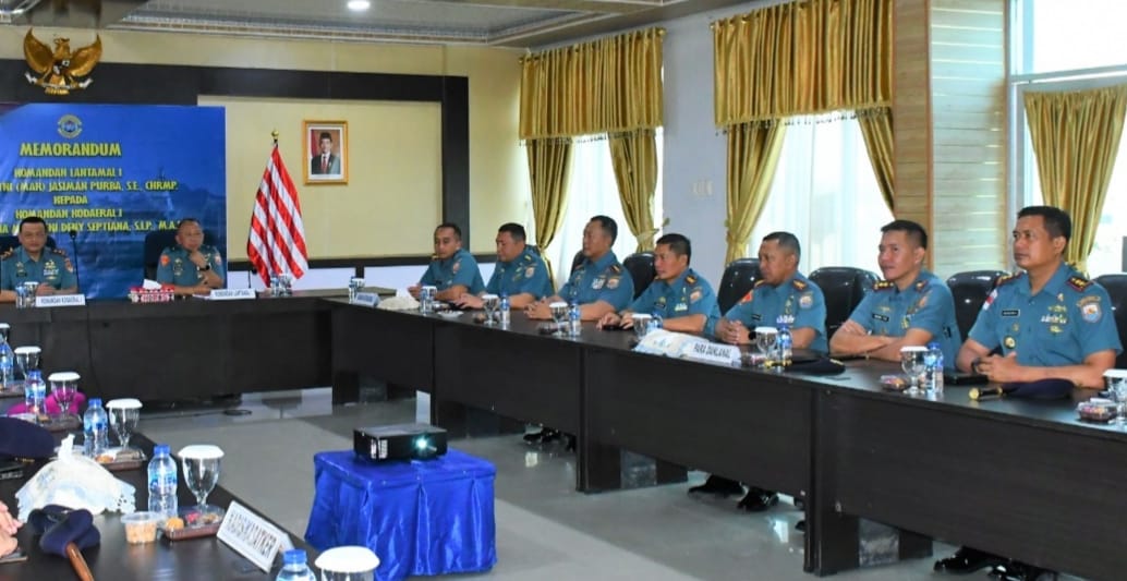 Komandan Lanal Sabang Hadiri Syukuran Validasi Organisasi Kodaeral I Belawan