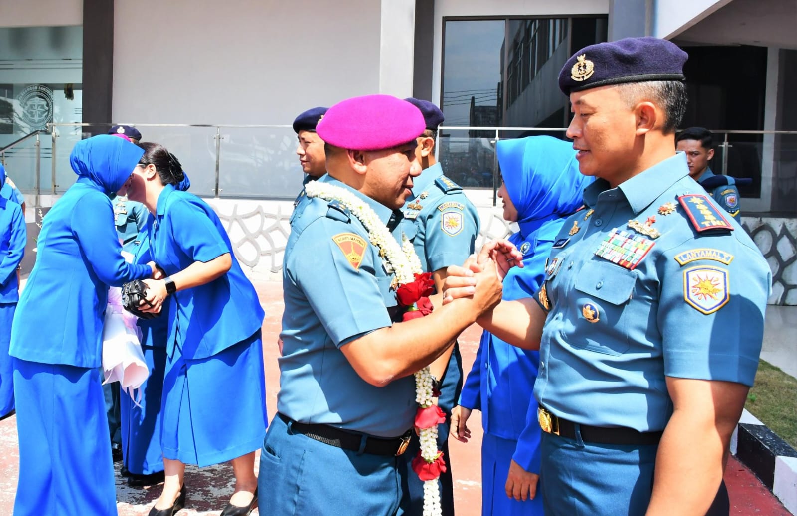 Langkah Strategi TNI Angkatan Laut, Komandan Lanal Dumai Hadiri Validasi Komando Daerah Angkatan Laut I Belawan
