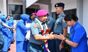Danlanal Simeulue Hadiri Validasi Organisasi Kodaeral I Guna Perkuat Pertahanan Laut di Wilayah Perairan Sumatera Utara