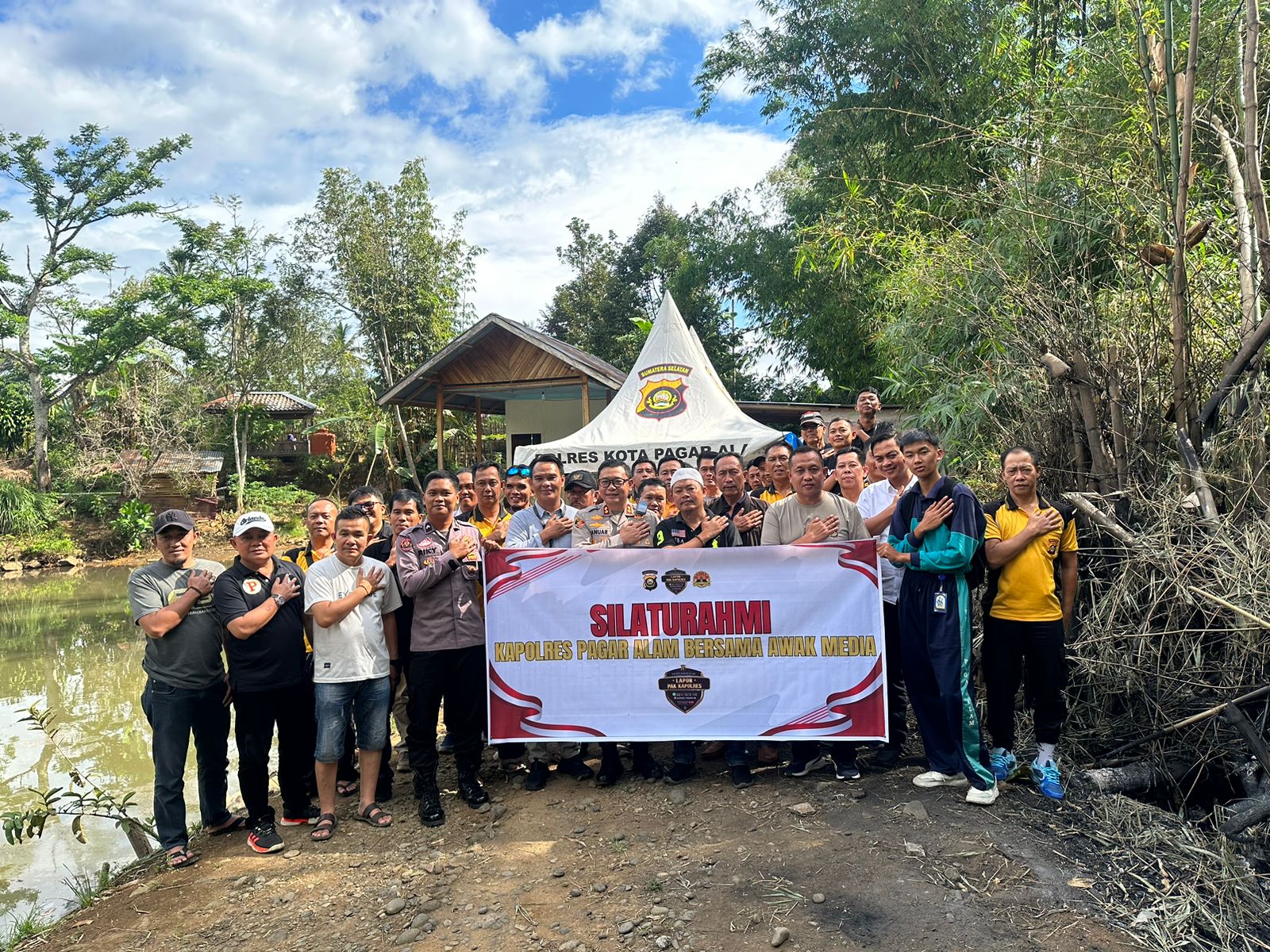 Kapolres Pagaralam Ajak Wartawan Kongkow, Perkuat Sinergisitas Polri dan Pers