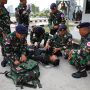 Satu SSK Personel Dikerahkan Untuk Kawal Aksi Unjuk Rasa di Depan Mako Lanal Dumai
