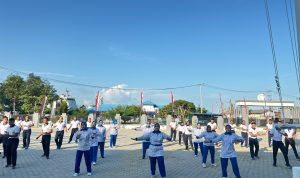 Prajurit Lanal Bintan Meriahkan Kemerdekaan RI Ke-80 dan HUT Jalasenastri Ke-79
