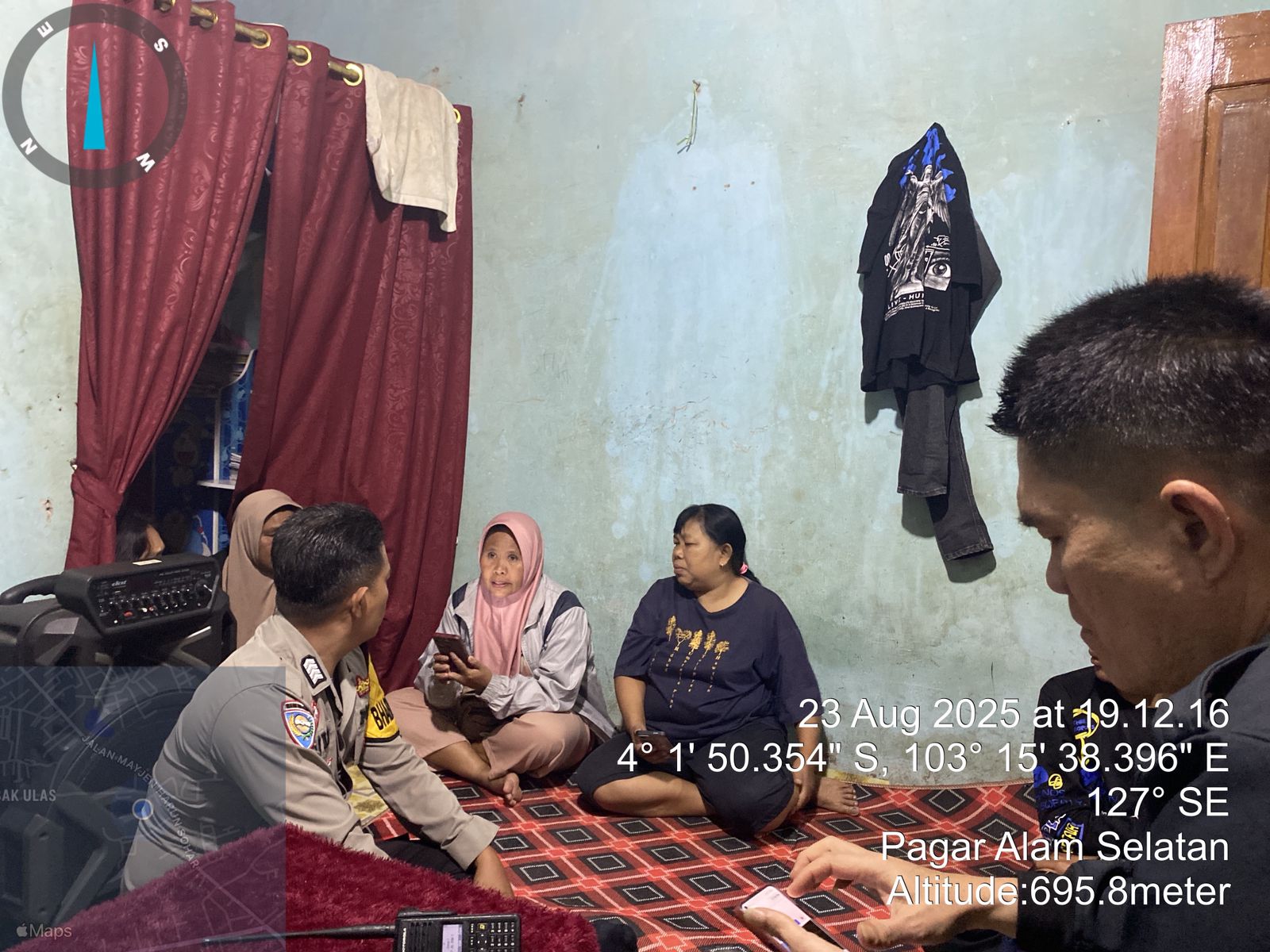Pelajar di Pagaralam Selamat dari Hanyut di Sungai Ayek Payang