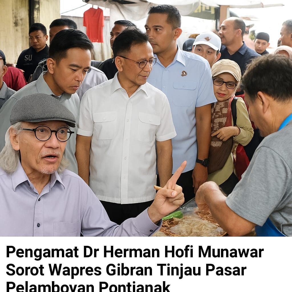 Wapres Tinjau Pasar Flamboyan, Pengamat Soroti Efektivitas dan Dampaknya