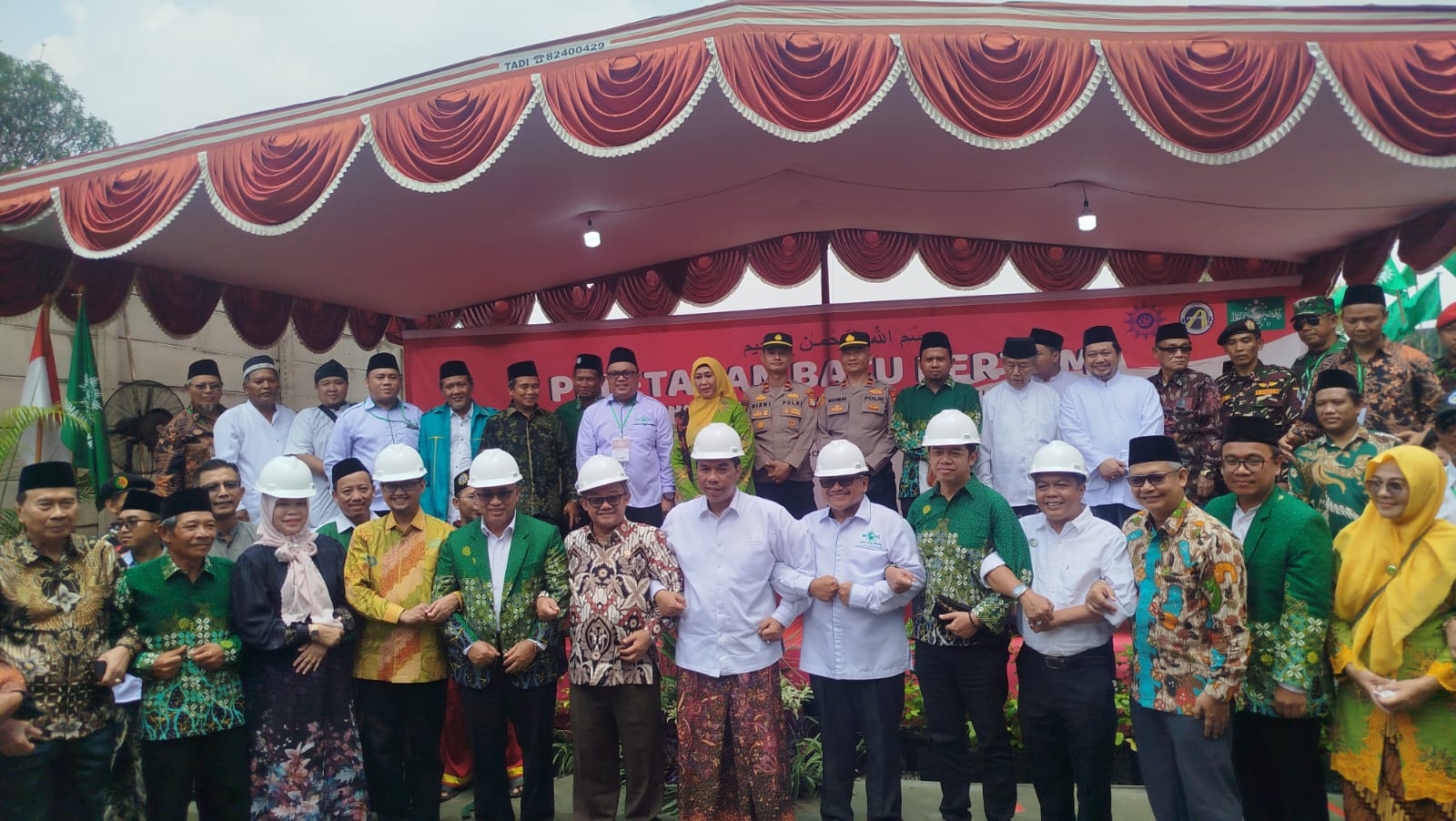 Peletakan Batu Pertama Pembangunan Graha Muhammadiyah-NU, Kolaborasi Dua Organisasi Besar