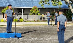 Danlanal Sabang Pimpin Apel Khusus