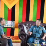 Danlanal Sabang Terima Kunjungan Kerja Danlanudal Sabang