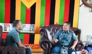 Danlanal Sabang Terima Kunjungan Kerja Danlanudal Sabang