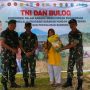 TNI dan Bulog Gelar Operasi Pasar Murah di Sekadau, Warga Antusias