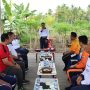 Keluarga Besar Lanal Nias dan Forkopimda Nias Selatan Laksanakan Olahraga Bersama dan Tinjau Program Ketahanan Pangan Serta Latihan Menembak di Lanal Nias
