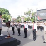 Apel Bersama dan Penandatanganan Pakta Integritas untuk Tingkatkan Disiplin Anggota Polres Kediri Kota 
