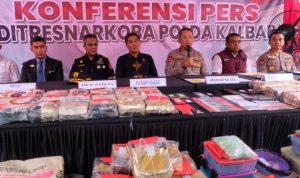 Polda Kalbar Bongkar 9 Kasus Narkoba, Sita 86 Kg Sabu dan 54 Ribu Ekstasi Ringkus 20 Pelaku