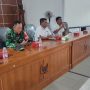 Rakor Pembentukan PAM Swakarsa di Kecamatan Pesantren, Tegas Kapolsek :  Jaga Keamanan dan Kondusivitas wilayah