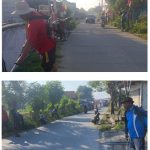 Srimahi Gelar Kerja Bakti Sambut HUT RI ke-80 dan Hari Jadi Kabupaten Bekasi ke-75