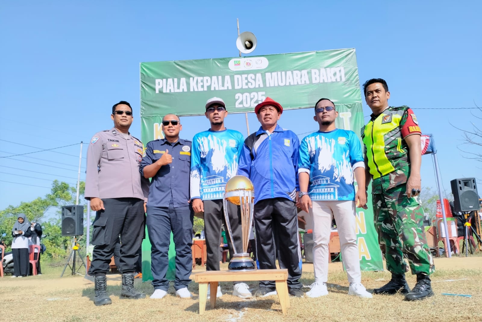 Muara Bakti Gairahkan Semangat Warga Lewat Turnamen Sepak Bola Piala Kades