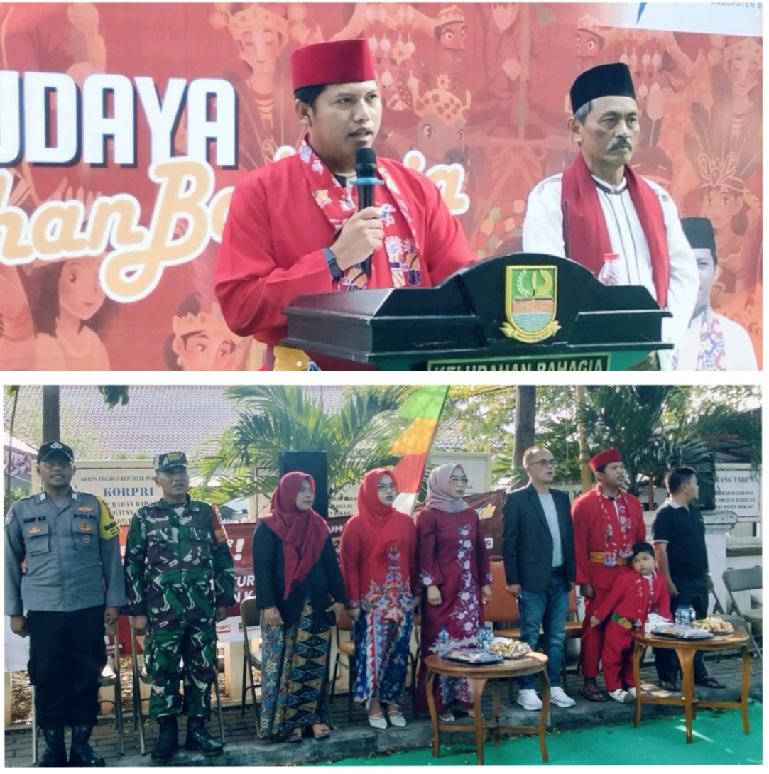 Riuh Semarak Parade Kirab Budaya Kelurahan Bahagia, Kreatifitas Kostum Daur Ulang Curi Perhatian