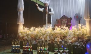 Ratusan Warga Hadir Menyaksikan Dakwah Islamiyyah dan Pembagian Hadiah Lomba dalam Rangka Peringati Maulid Nabi Muhammad SAW