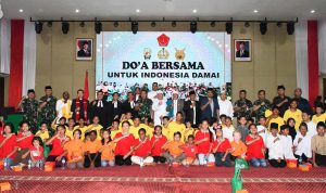 Dukung Terciptanya Keamanan dan Keselamatan Masyarakat Bangsa Indonesia, Komandan Kodaeral I Hadiri Acara Doa Bersama