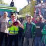 Sikap Humanis Kembali di Pertontonkan Kapolres Maros di Hadapan Demostrasi