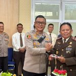 Kapolres Pagaralam Bersama Jajaran Sambangi Kejaksaan Negeri di HUT ke-80