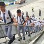 Open Ship KRI Banda Aceh-593 Sambut Siswa SMA Negeri 1 Matauli Pandan