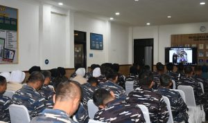 Perkuat Iman dan Tumbuhkan Semangat Cinta Tanah Air, Prajurit Lanal Bandung Gelar Vicon Kausri Agama