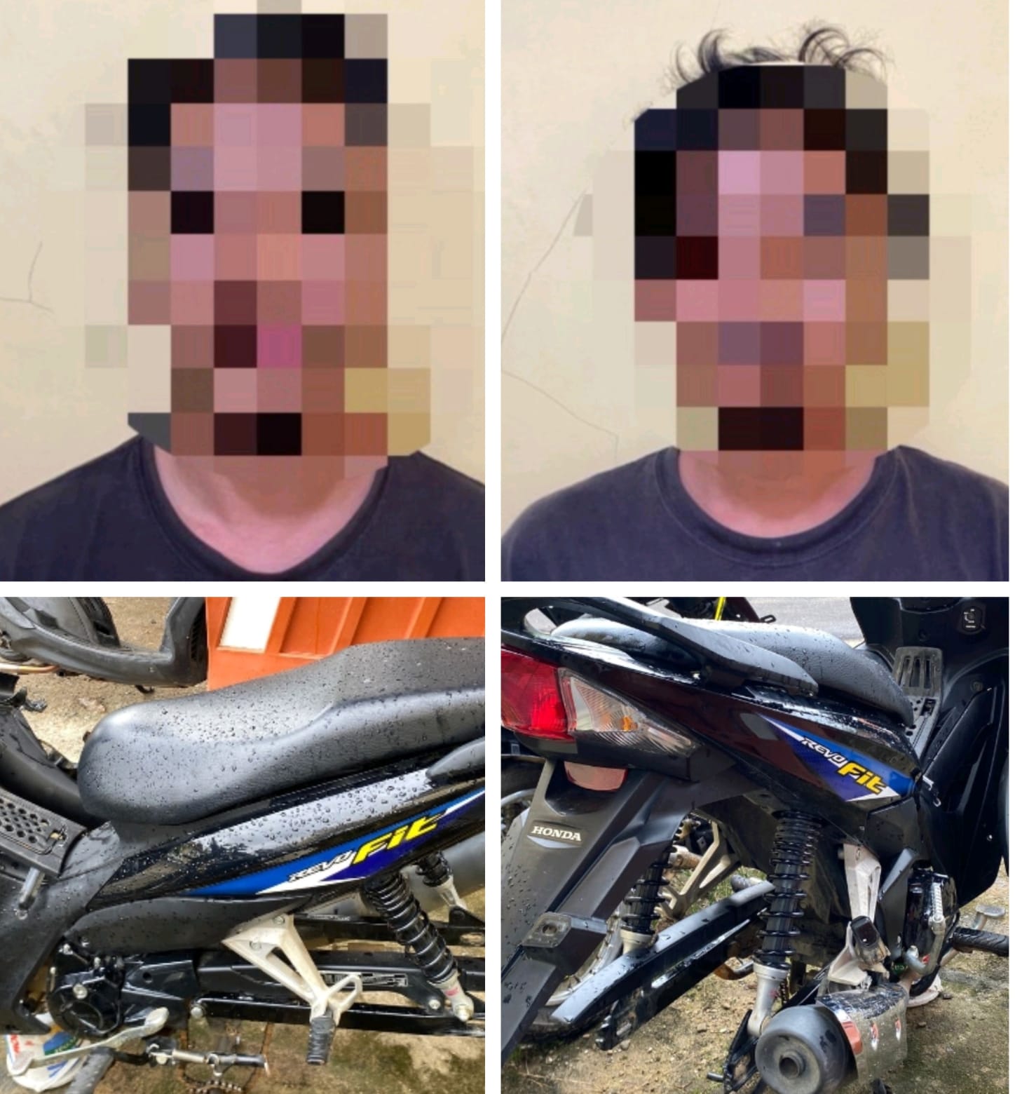 Dua Pelaku Curanmor di Ringkus Satreskrim Polres Melawi