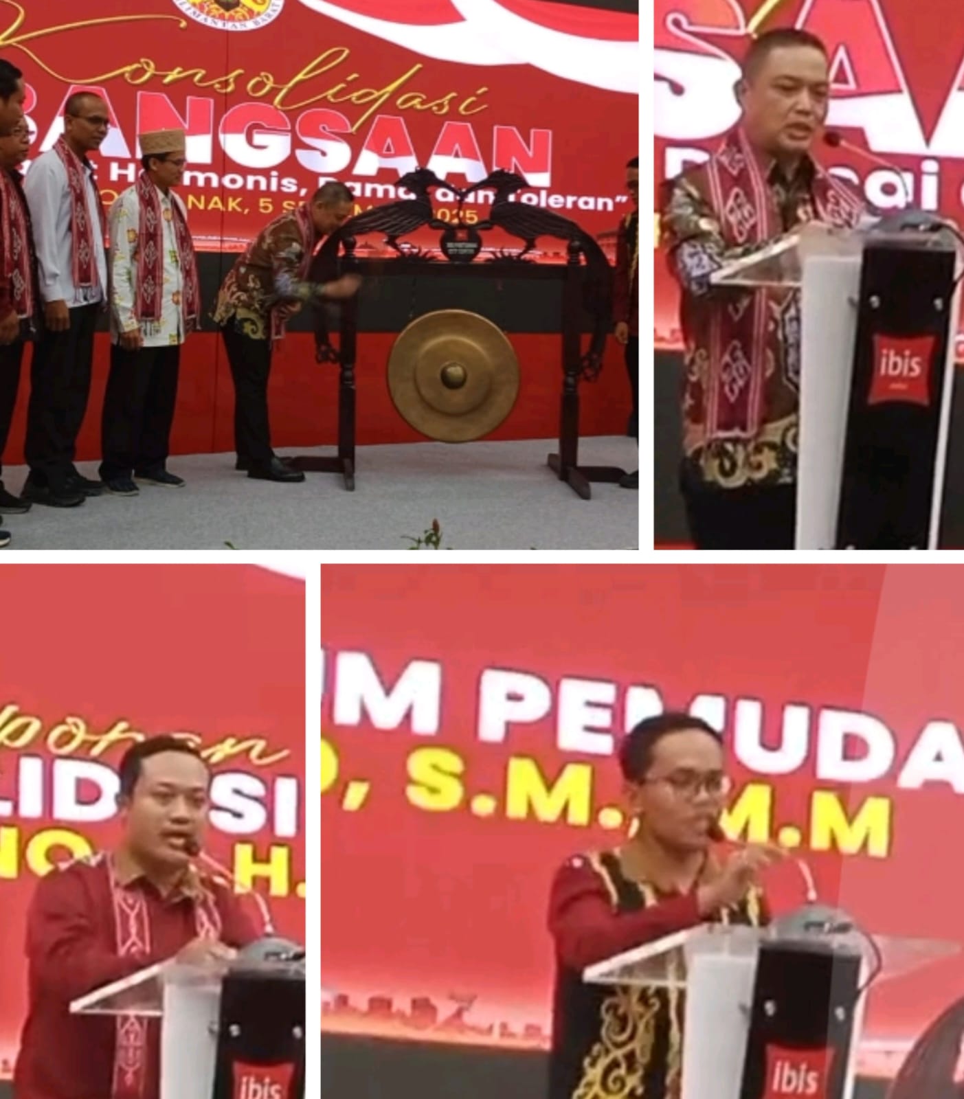 Gubernur Kalbar Buka Seminar Empat Pilar Kebangsaan Pemuda Dayak