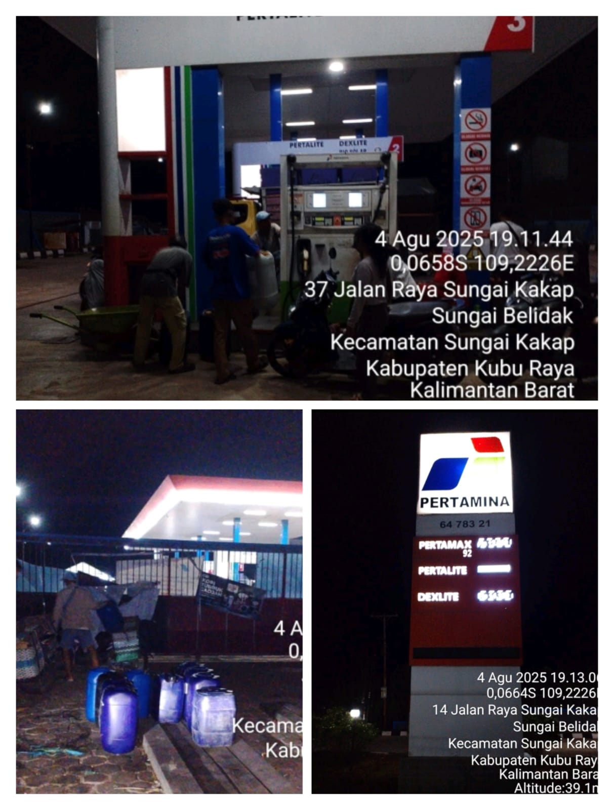 SPBU di Kubu Raya Diduga Selewengkan BBM Subsidi, Pertamina Diminta Bertindak Tegas