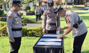 Polres Pagar Alam Gelar Mutasi dan Promosi Jabatan Para Pejabat Utama serta Kapolsek