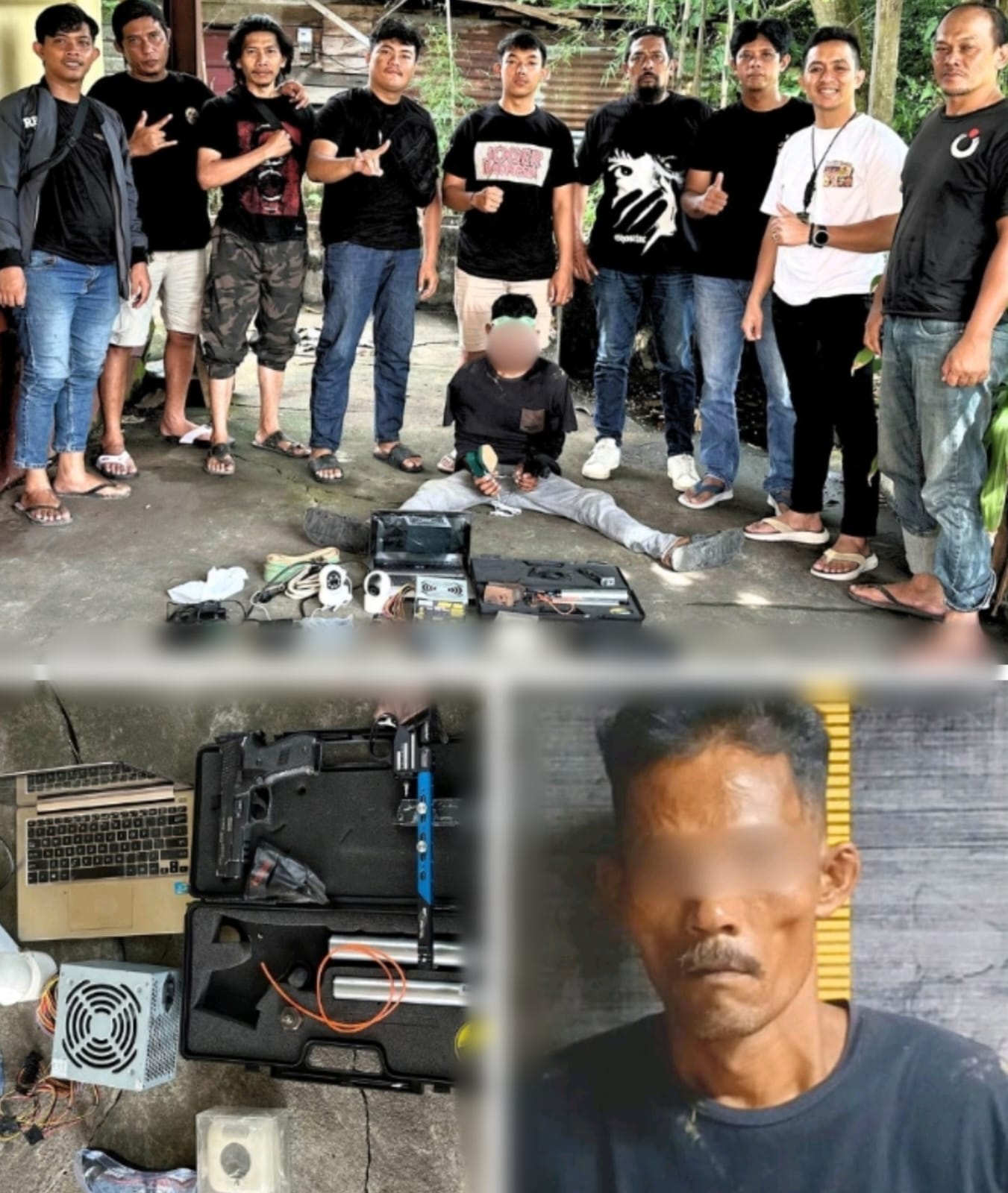 Polisi Ringkus Pencuri di Kubu Raya, Kerugian Capai Rp40 Juta