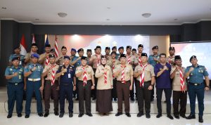 Dankodaeral IX Dilantik Sebagai Ketua Majelis Pembimbing Bersama Pengurus Saka Bahari Kodaeral IX Periode 2025-2030
