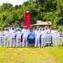 Sambut HUT Ke-80 TNI Angkatan Laut dan TNI, Lanal Nias Gelar Ziarah Rombongan di Taman Makam Pahlawan Damai Sentosa Kota Gunungsitoli