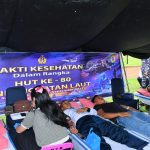 Sambut HUT Ke-80 TNI AL, Kodaeral I Laksanakan Olahraga Bersama, Bakti Sosial dan Bakti Kesehatan