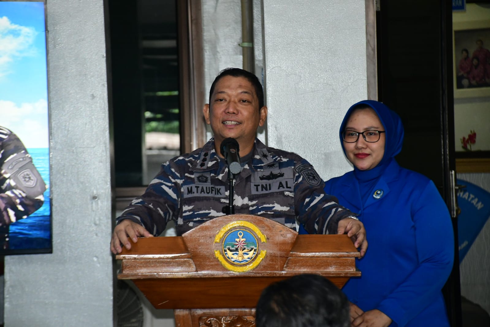 Komandan Lanal Bandung Laksanakan Exit Briefing Kepada Jajarannya