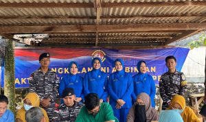 Lanal Bintan Gelar Bakti Kesehatan dan Bakti Sosial Jelang HUT TNI AL Ke-80 Tahun 2025