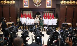 Sjafrie Sjamsoeddin Pimpin Rapat Perdana Sebagai Menko Polkam ad Interim
