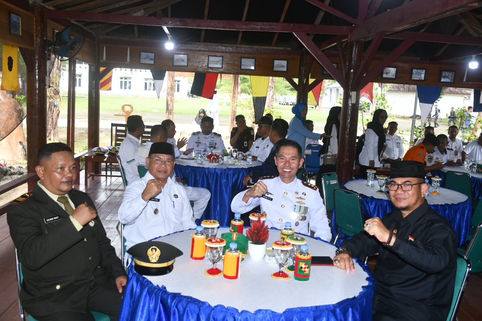 Danlanal Simeulue Pimpin Upacara Peringatan HUT Ke-80 TNI AL di Lapangan Apel Mako Lanal Simeulue