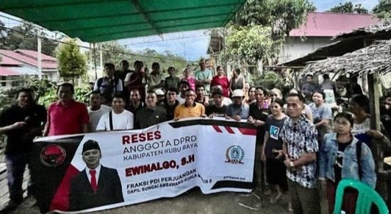 Serap Aspirasi Warga, Anggota DPRD Kubu Raya Ewinalgo Gelar Reses di Sungai Ambawang Kuala