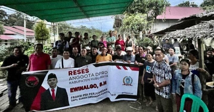 Serap Aspirasi Warga, Anggota DPRD Kubu Raya Ewinalgo Gelar Reses di Sungai Ambawang Kuala