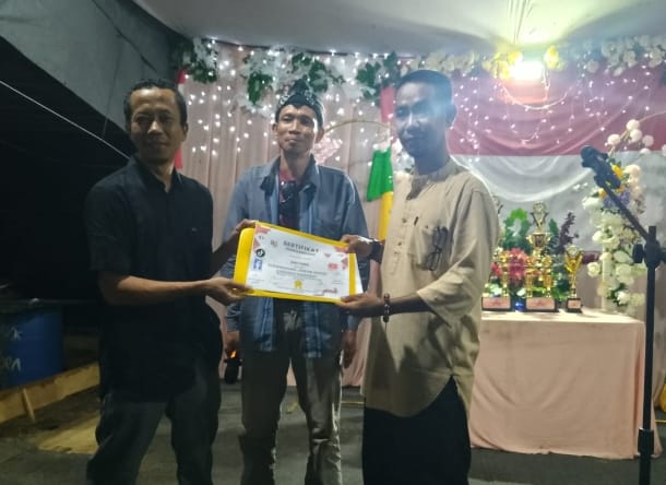 Meriah, Desa Petai Patah Gelar Lomba Karaoke se-Kecamatan Sandai untuk Peringati HUT RI ke-80