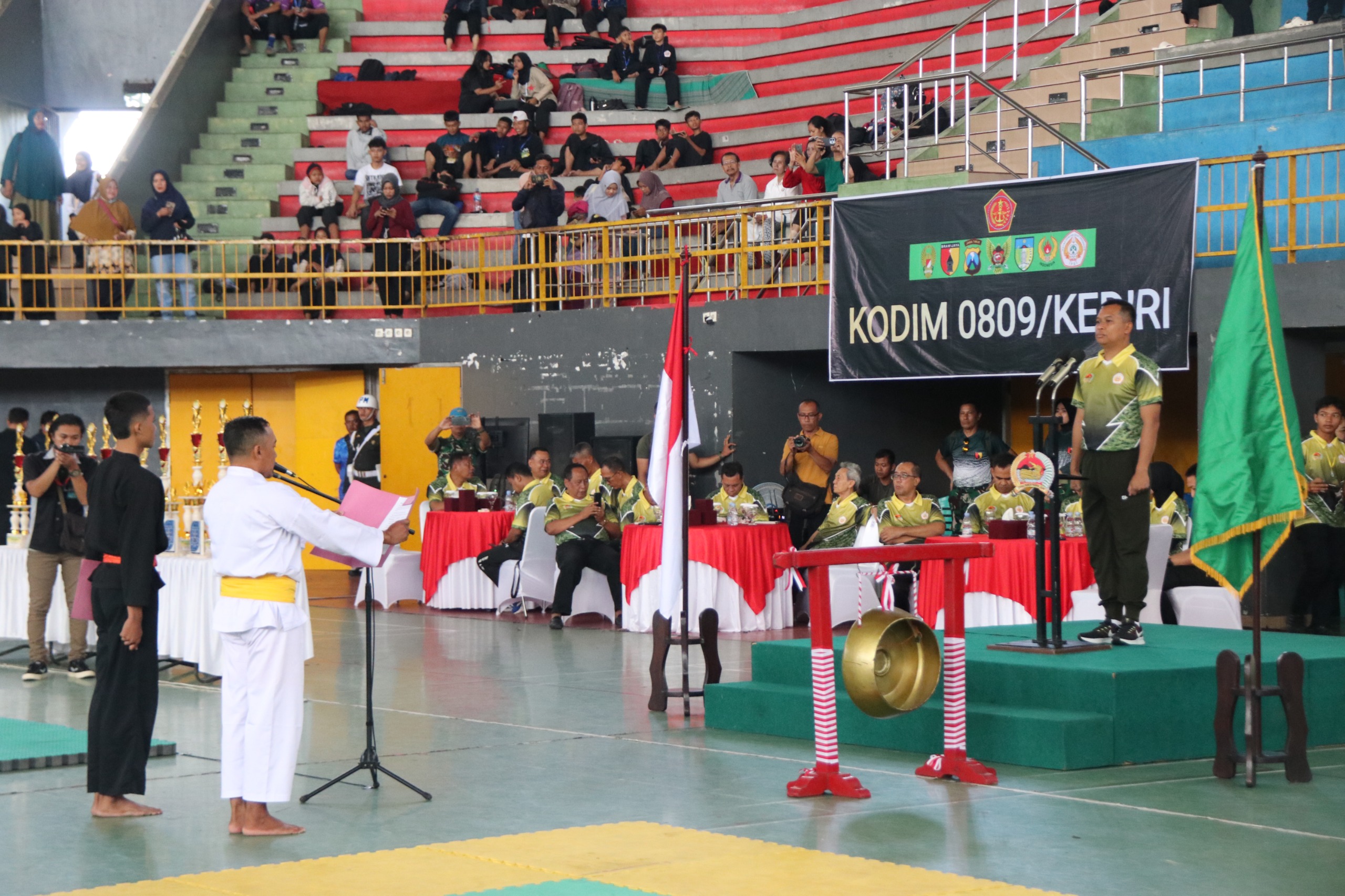 Kodim 0809/Kediri Berkomitmen Kembangkan Pencak Silat lewat Dandim Cup*
