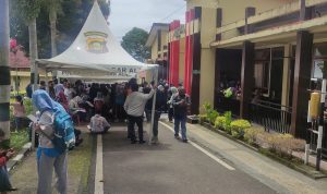 Ribuan Warga Serbu Polres Pagaralam, Urus SKCK PPPK Paruh Waktu