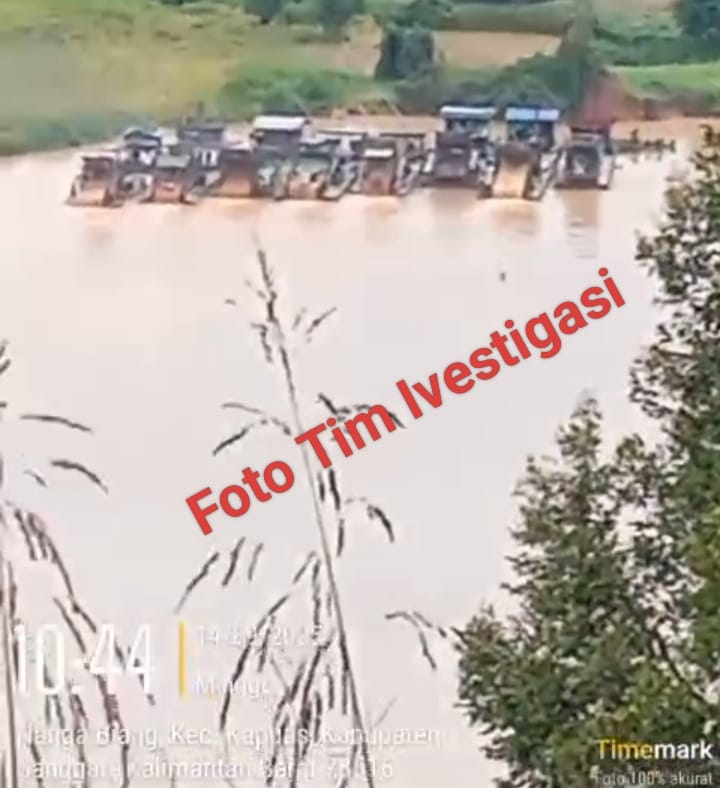 Pengamat Hukum: Pembiaran PETI di Sungai Kapuas Bentuk Pelanggaran HAM dan UU Lingkungan
