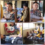 Satlantas Polres Toraja Utara Gelar Donor Darah Jelang HUT Lalu Lintas Bhayangkara ke-70