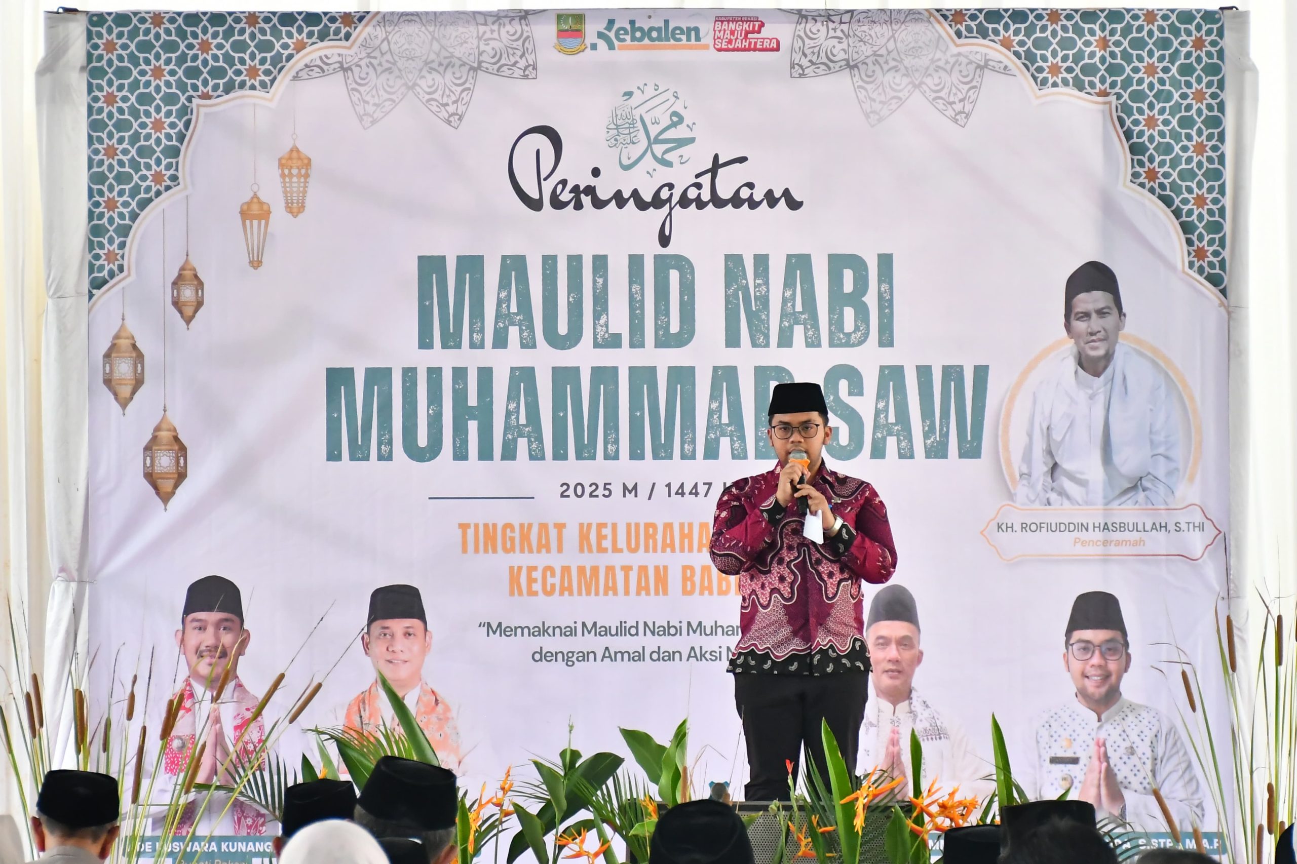 Kelurahan Kebalen Peringati Maulid Nabi, Lurah Andika Ajak Warga Perkuat Akhlak, Jaga Kondusifitas dan Kerukunan
