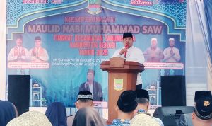 Maulid Nabi di Tarumajaya Berlangsung Khidmat Meski Tanpa Dihadiri Kepala Desa