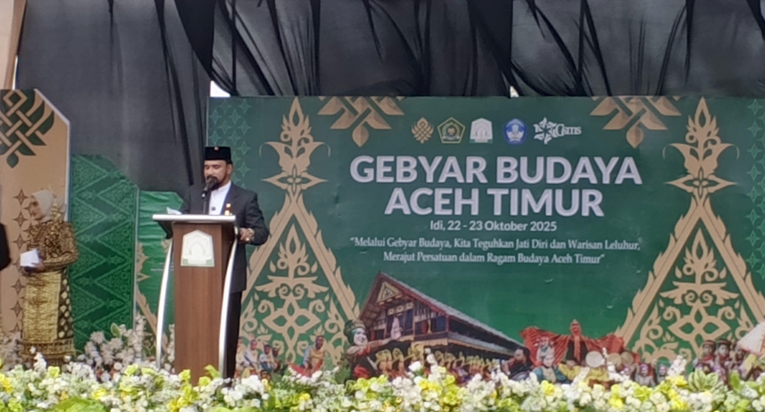 Bupati Aceh Timur Resmi Buka Gebyar Budaya 2025: Angkat Nilai Tradisi dan Sejarah Peradaban Islam di Aceh Timur