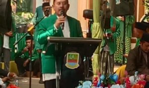 Ribuan Warga Padati Halaman Kantor Desa Muara Bakti Pada Peringatan Maulid Nabi Muhammad SAW 1447 H